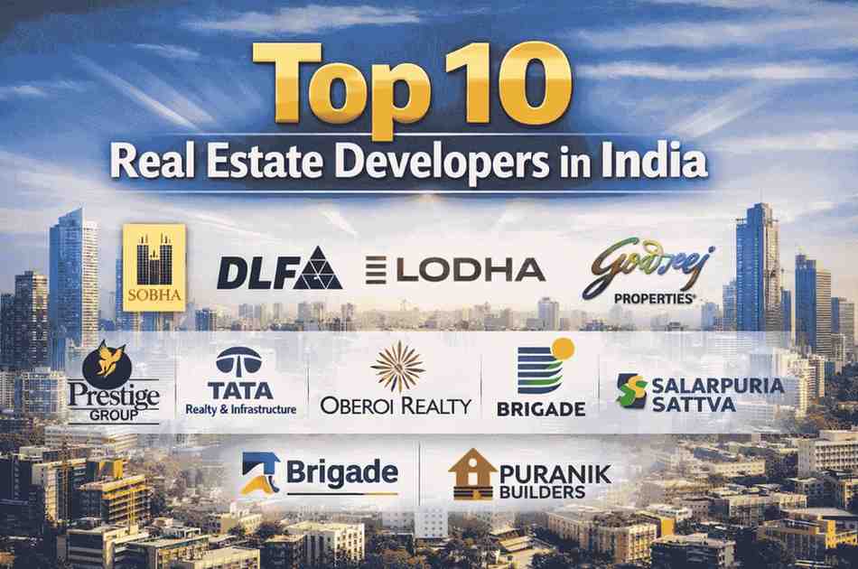 Top 10 Real Estate Developers in India
